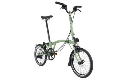 Brompton C Line Explore Bike in Racing Green, Steel