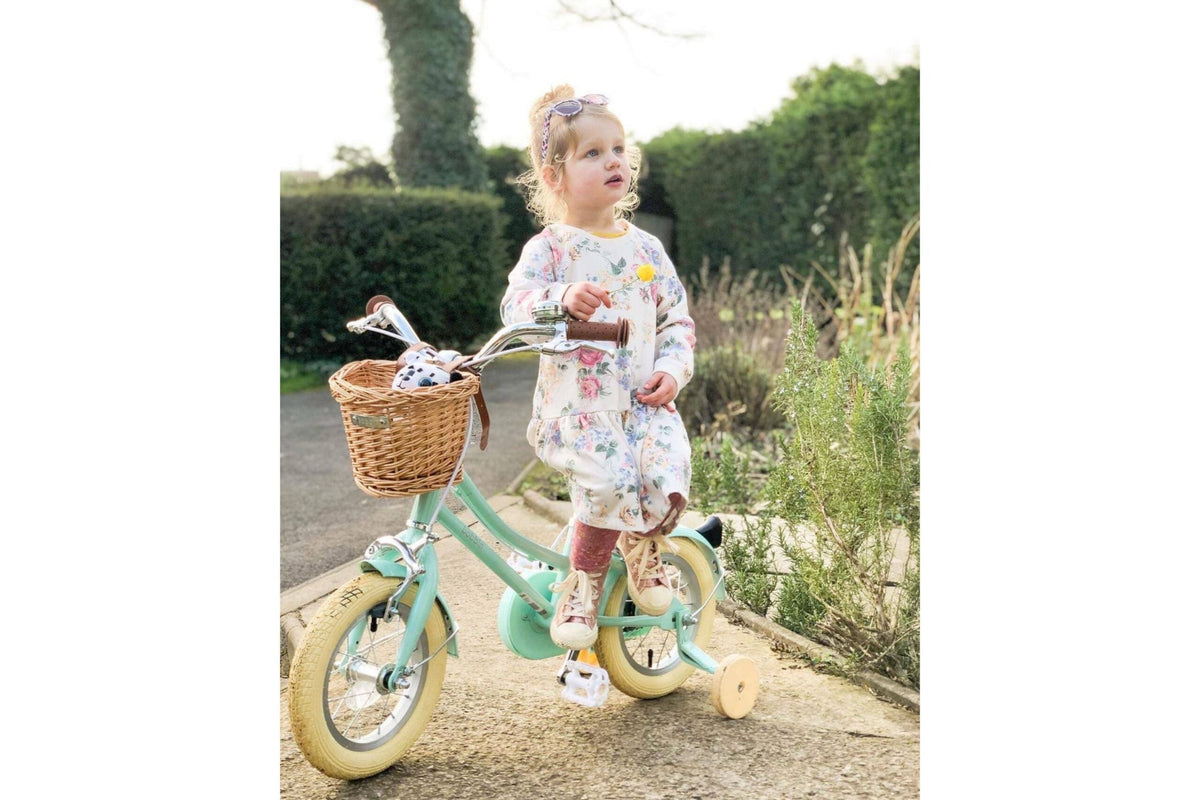 Bobbin Gingersnap 12″ Wheel Bike (Pale Green)