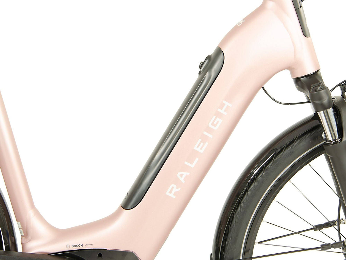 Raleigh Motus Tour Low Step Derailleur 2023 Electric Bike-Pink-41cm