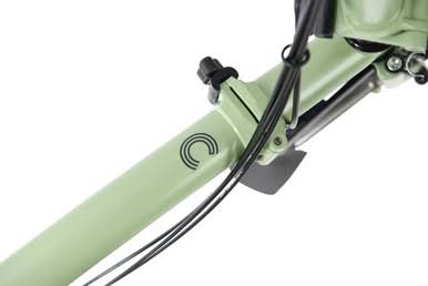 Brompton C Line Explore Bike in Racing Green, Steel