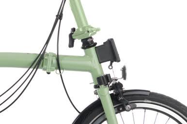 Brompton C Line Explore Bike in Racing Green, Steel