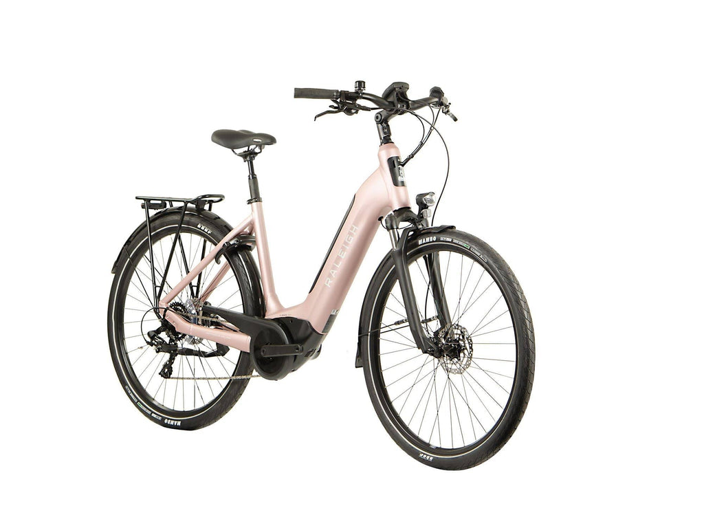 Raleigh Motus Tour Low Step Derailleur 2023 Electric Bike-Pink-41cm